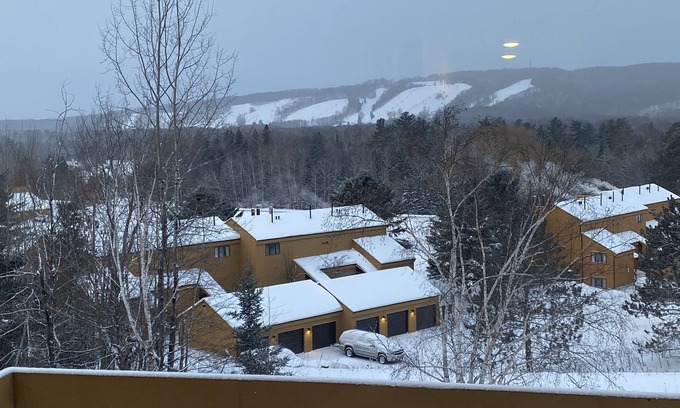 Harbor Springs Condo | Fantastic view of The Highlands! Comfortable 2-bedroom w/loft condo. Come relax.