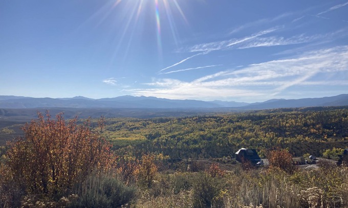 Parshall Cabin | Far from crowds, dog friendly, spa amenities, on a remote 80 acre mountain top
