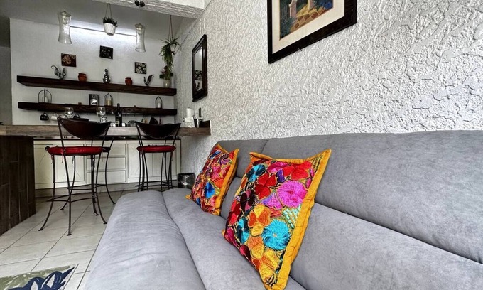 Guadalajara Apartment | Fast Wifi Private Apto Street Entry Garden CableTV