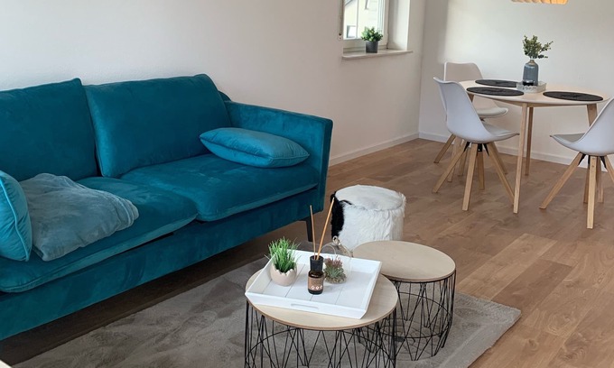 Rheda Apartment | Favorite place in Rheda whole apartment to feel good with balcony 52sqm