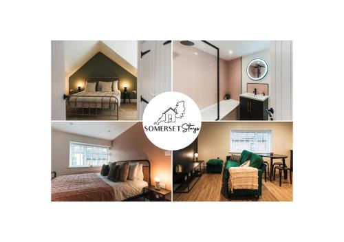 Castle Cary Apartment | Feature Stone, Stunning Apartment, 2 x King Beds and Single, Sleeps 5