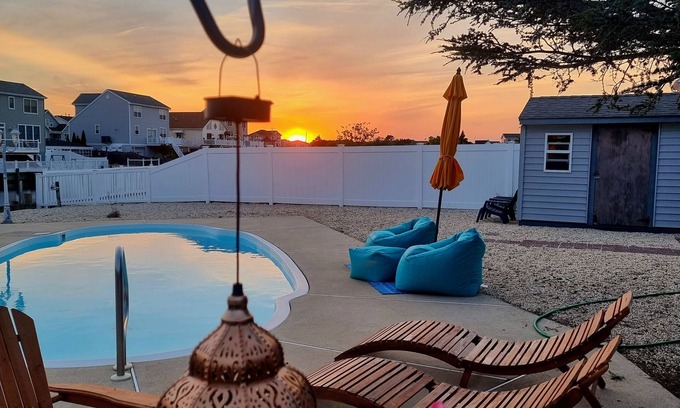 Beach Haven West House | Feelin Nauti in Beach Haven West - in-ground saltwater pool & 25' Dock