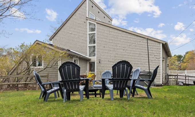 Northport House | Feet from Lake & Downtown, Pond View, Hot Tub, Pet Friendly, Firepit,6BR/4Floors