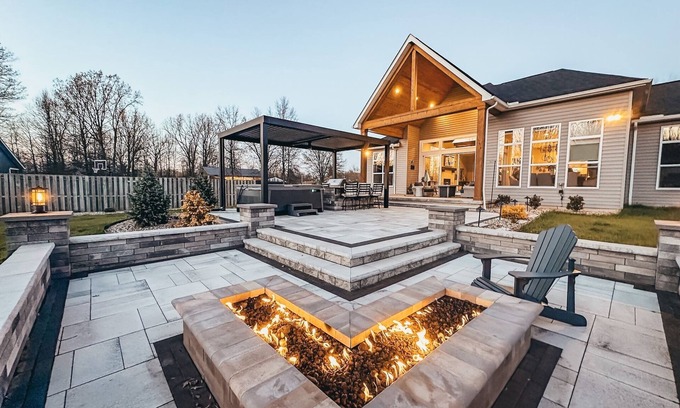 Columbia Township House | Feral Woods - Tranquil Private Getaway