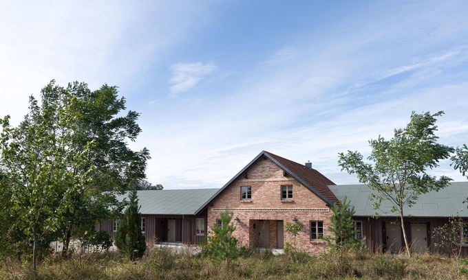 Muritz House | Ferienwohnung mit Kamin im Gut Ulrichshusen