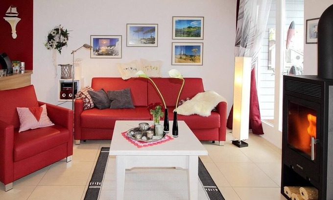 Glowe Apartment | Ferienapartment für Zwei mit Infrarotsauna, Kaminofen und Schöner Süd-terrasse!