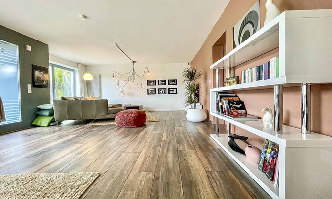 Marktbreit Apartment | Ferienbungalow mit Terrasse und Garten