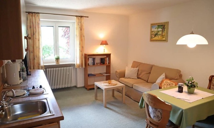 Bad Griesbach im Rottal Apartment | Feriendomizil im Bäderdreieck (35 m2) mit Blick ins Grüne