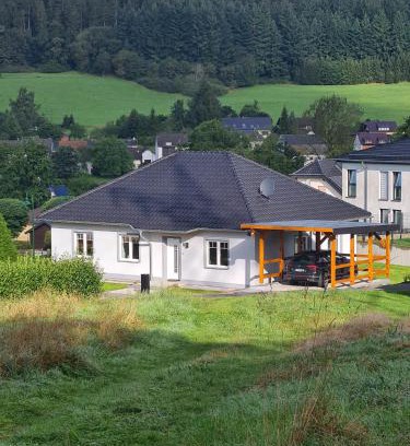 Hohenfels-Essingen Villa | Ferienhaus am Berg