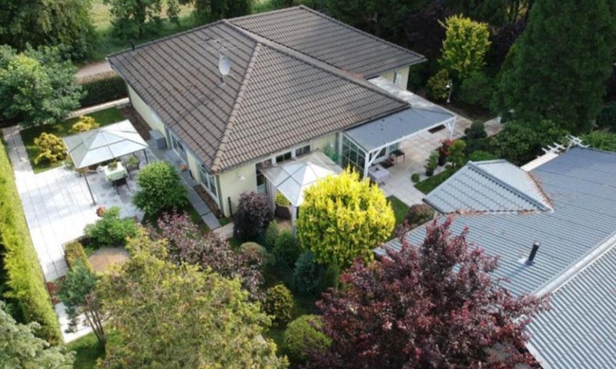 Stolzenhagen House | Ferienhaus Blaumond mit Gartensauna