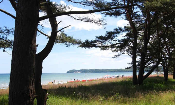 Trips House | Ferienhaus Boddenblick - Charming semi-detached house in Trips on Rügen -