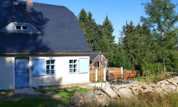 Marienberg House | Ferienhaus FERGUNNA direkt am Kammweg mit Sauna
