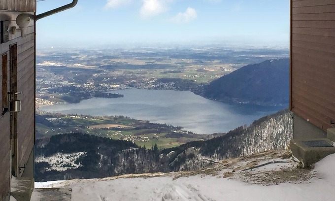 Ebensee House | Ferienhaus mit Bergpanorama