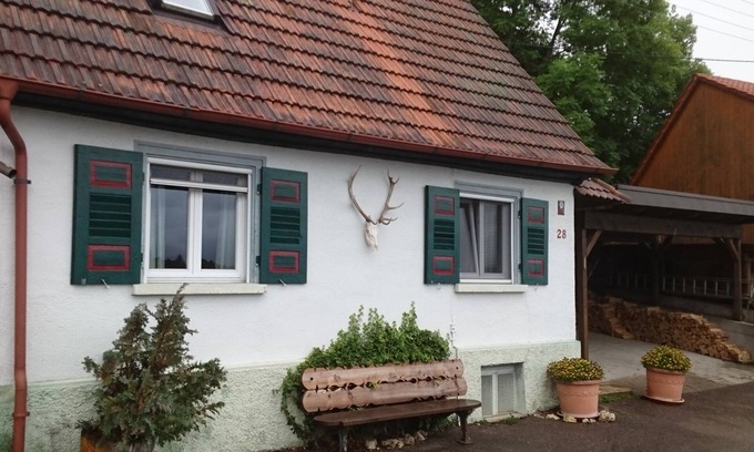 Irndorf House | Ferienhaus mit Garten im Donautal, Jagdhüsli