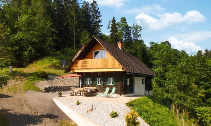 Gemeinde Großradl House | Ferienhaus mit Landblick