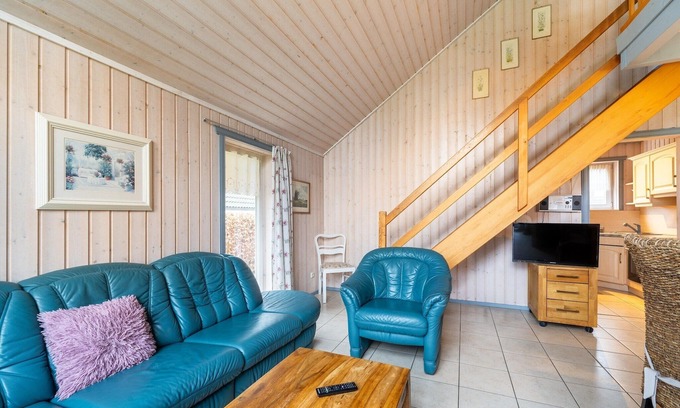 Mirow House | Ferienhaus mit Terrasse und Balkon