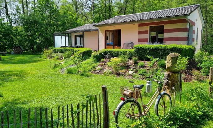 Reinhardsbrunn House | Ferienhaus Rehblick - direkt in der Natur, mit Lesezimmer und zwei Terrassen