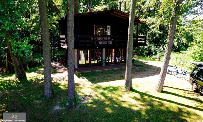 Ressen House | Ferienhaus Seeblick in Goyatz