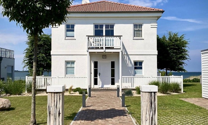 Olpenitz House | Ferienhaus Sliminde by Seeblick Ferien, direkte Wasserlage,E-Ladesäule,Sauna