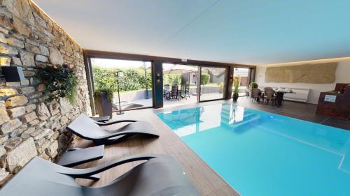 Buellingen House | Ferienhof A&B Wellness Villa 12 personen