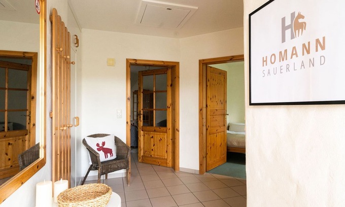 Brilon Apartment | Ferienhof Homann Sauerland Landhof 6, 65sqm, 2 bedrooms, 1 living/bedroom, max. 4 persons