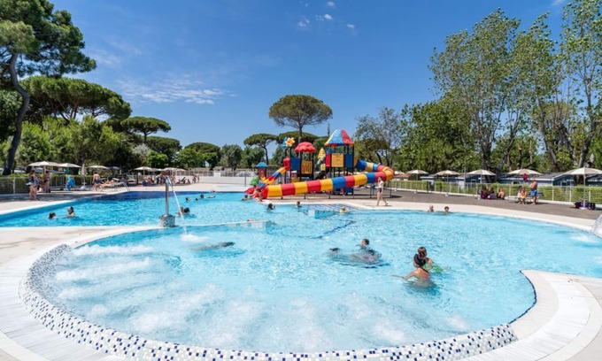 Lido Adriano House | Ferienpark Marina Camping Village Lodge PET für 5 Personen