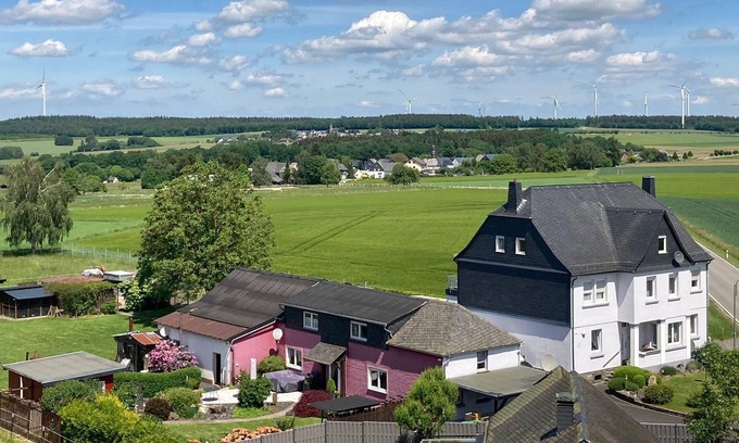 Braunshorn Apartment | Ferienwohnung "urlaub im Hunsrück" - Appartement/fewo, Toilette und Bad/dusche Getrennt