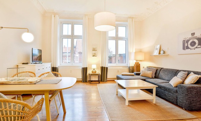 Tribseer Vorstadt Apartment | Ferienwohnung 1 - Ferienwohnungen Tribseer Damm 6