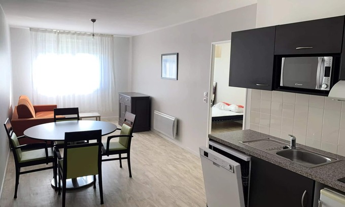 Centre Ville Rive Gauche Apartment | Ferienwohnung 2 Zimmer 4 Personen - Terrace