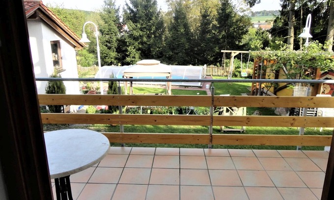 Eschelbach Apartment | Ferienwohnung, 70qm, Balkon und Garten, 2 Schlafzimmer, max. 6 Personen