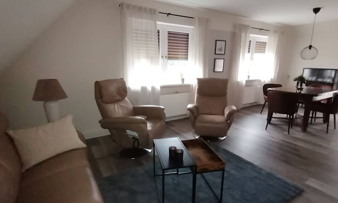 Seesen Apartment | Ferienwohnung 85qm, 2 Schlafzimmer, max 4 Personen