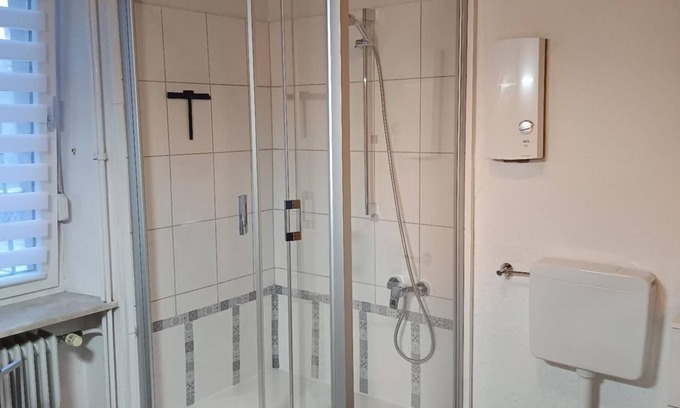 Cochem Apartment | Ferienwohnung Burgblick - apartment/apartment, shower or bath, WC, balcony