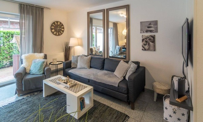 Norddeich Apartment | Ferienwohnung Dünenrose