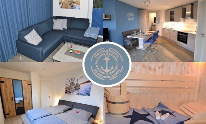 Fedderwardersiel Apartment | Ferienwohnung/app. für 5 Gäste mit 65m² in Fedderwardersiel