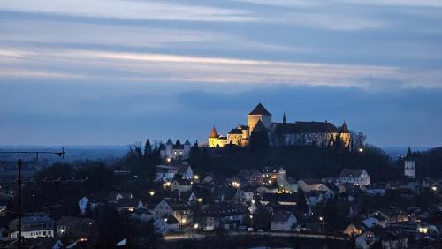 Worth an der Donau Apartment | Ferienwohnung Schlossblick