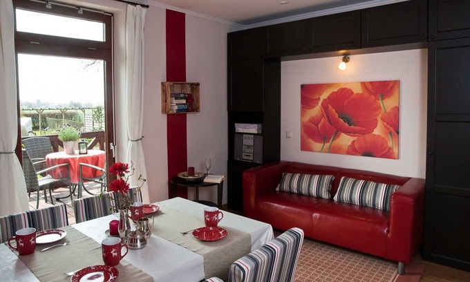 Stenderup Apartment | Ferienwohnung Mühlenblick - Ferienhof B�rsby - Ferienwohnung M�hlenblick