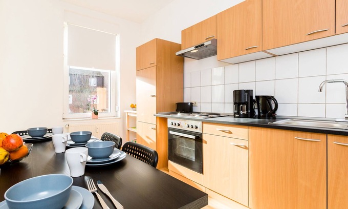 Eicken Apartment | Ferienwohnung Mg03, 1 Schlafzimmer, 1 Wohn-/schlafzimmer, Max. 4 Personen