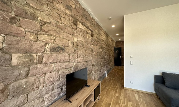 Marxzell Apartment | Ferienwohnung mit Terrasse, 80qm, 1 Schlafzimmer, Wohnzimmer, Max. 3 Personen