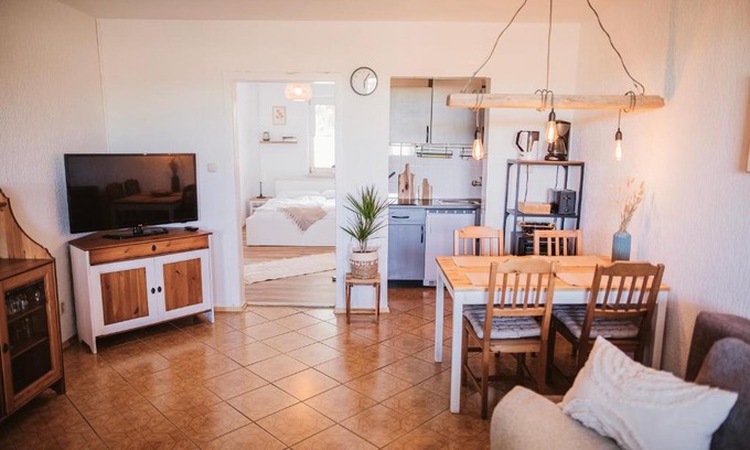 Zudar Apartment | Ferienwohnung Nr 4 Boddenblick Kanu Natur Rügen