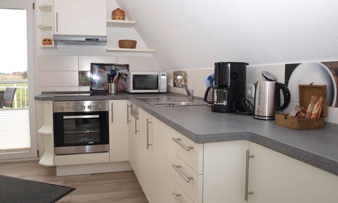 Gruenerdeich Apartment | Ferienwohnung Oberland - Haus Helgoland