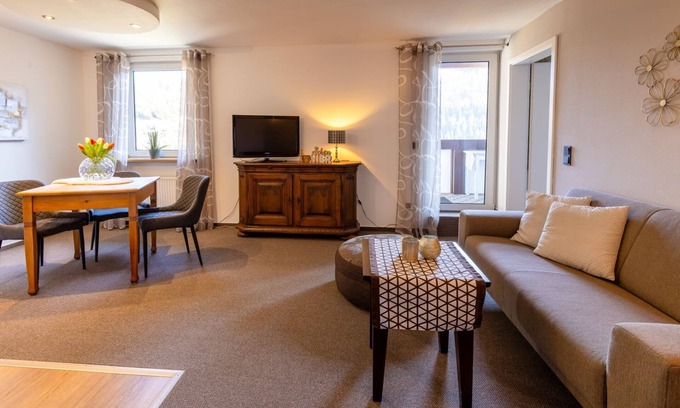 Nordenau Apartment | Ferienwohnung Wesenberg, 45qm, 1 Schlafzimmer, Max. 2 Personen