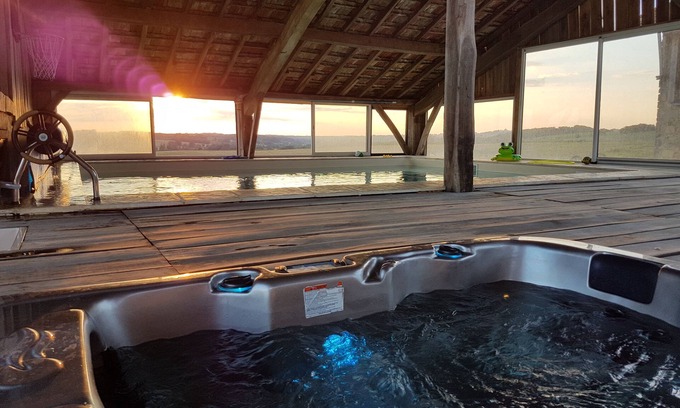 Lupiac Other | Ferme d'Antan Gers 2 party rooms 30+ heated pool spa .private lake fishing.