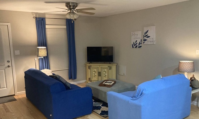Atmore Cottage | Fern’s Cottage New Construction! A cozy place to relax.