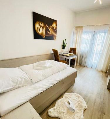 Bad Griesbach-Therme Apartment | FeWo 20 - Appartement im Rottalblick - YoungModern wohnen, Tiere willkommen, Bademantelgang zur Therme, TV und Balkon