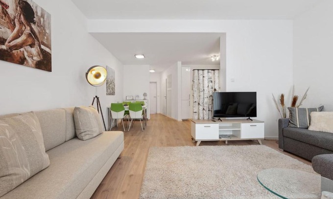 Andreasvorstadt Apartment | Fewo am Nordpark, Klinik-Uni-nah