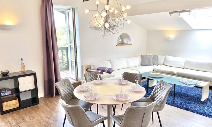 Rottau Apartment | Fewo Chiemseeluft bis 6 Personen, 172 qm, 3 Separate Schlafzimmer