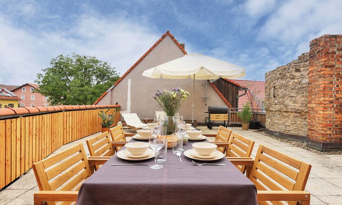 Heidingsfeld Condo | Fewo Fischzucht mit Sauna und Terrasse
