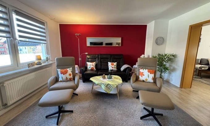 Frohnhausen Apartment | FeWo Galliet: central, quiet, luxuriously equipped, Wifi free