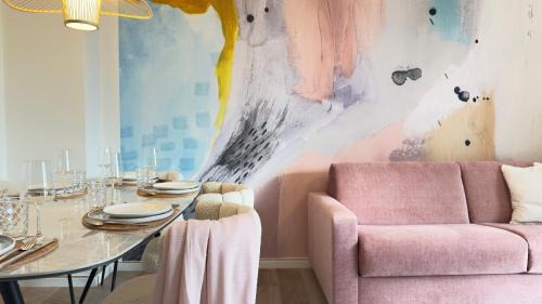 Stadtbezirk Nord Apartment | Fewo GOLDBERG, Balkon, SmartTV