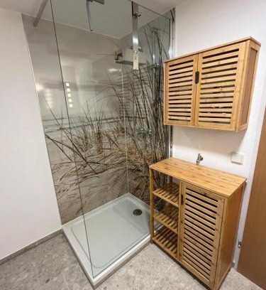 Dornstadt Apartment | FeWo meisteroffice im Sackgässle, ebenerdige ELW 50qm, Terrasse, vollwertige Küche, Nähe Ulm